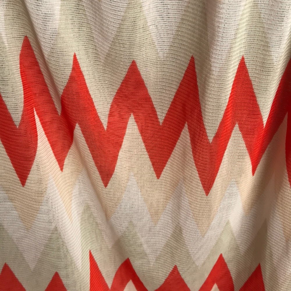 Cynthia Rowley Chevron Strapless Dress/Cover-up - Picture 7 of 7